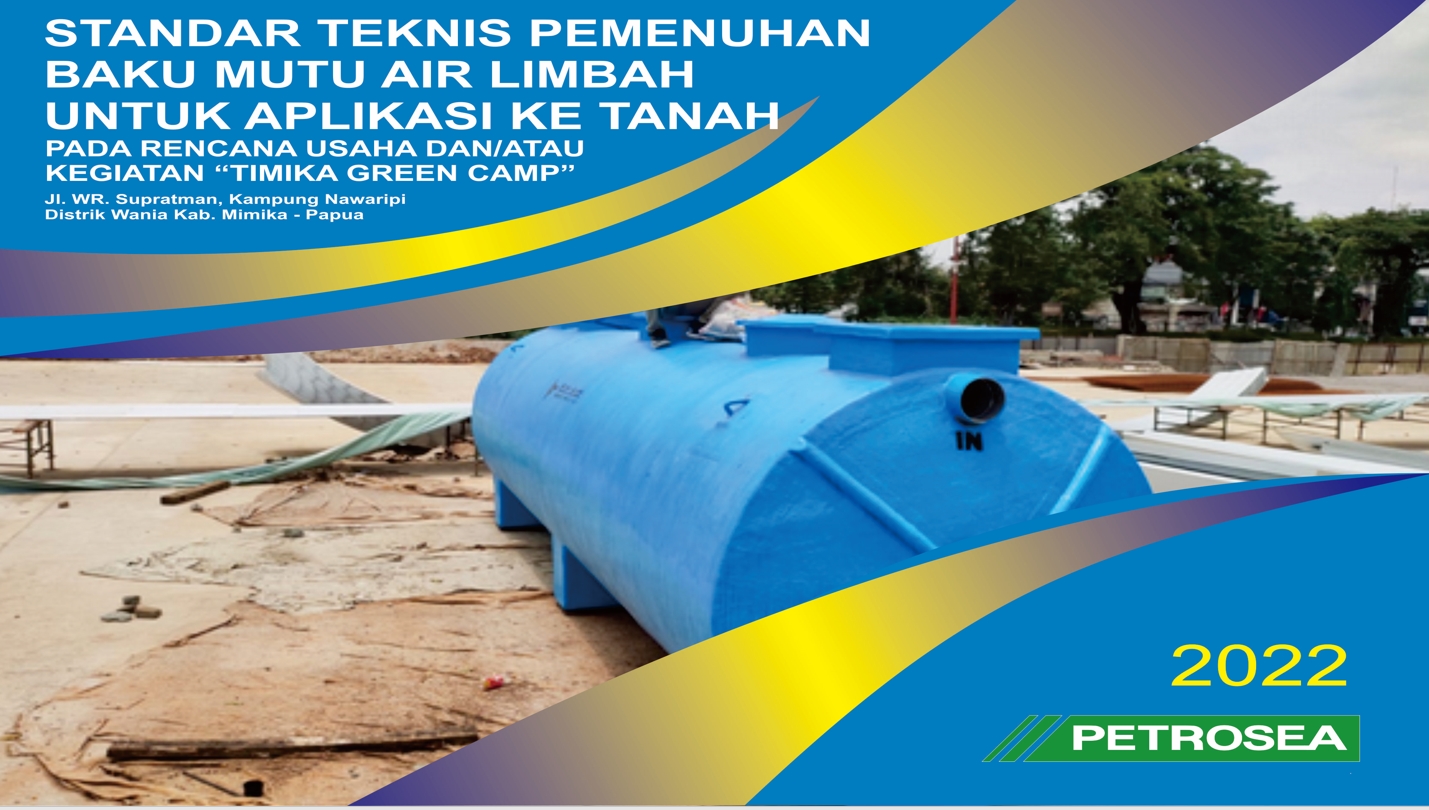 Rapat Pembahasan Penilaian Tim Teknis Persetujuan Teknis Rencana Pembangunan Timika Green Camp PT Petrosea tbk.